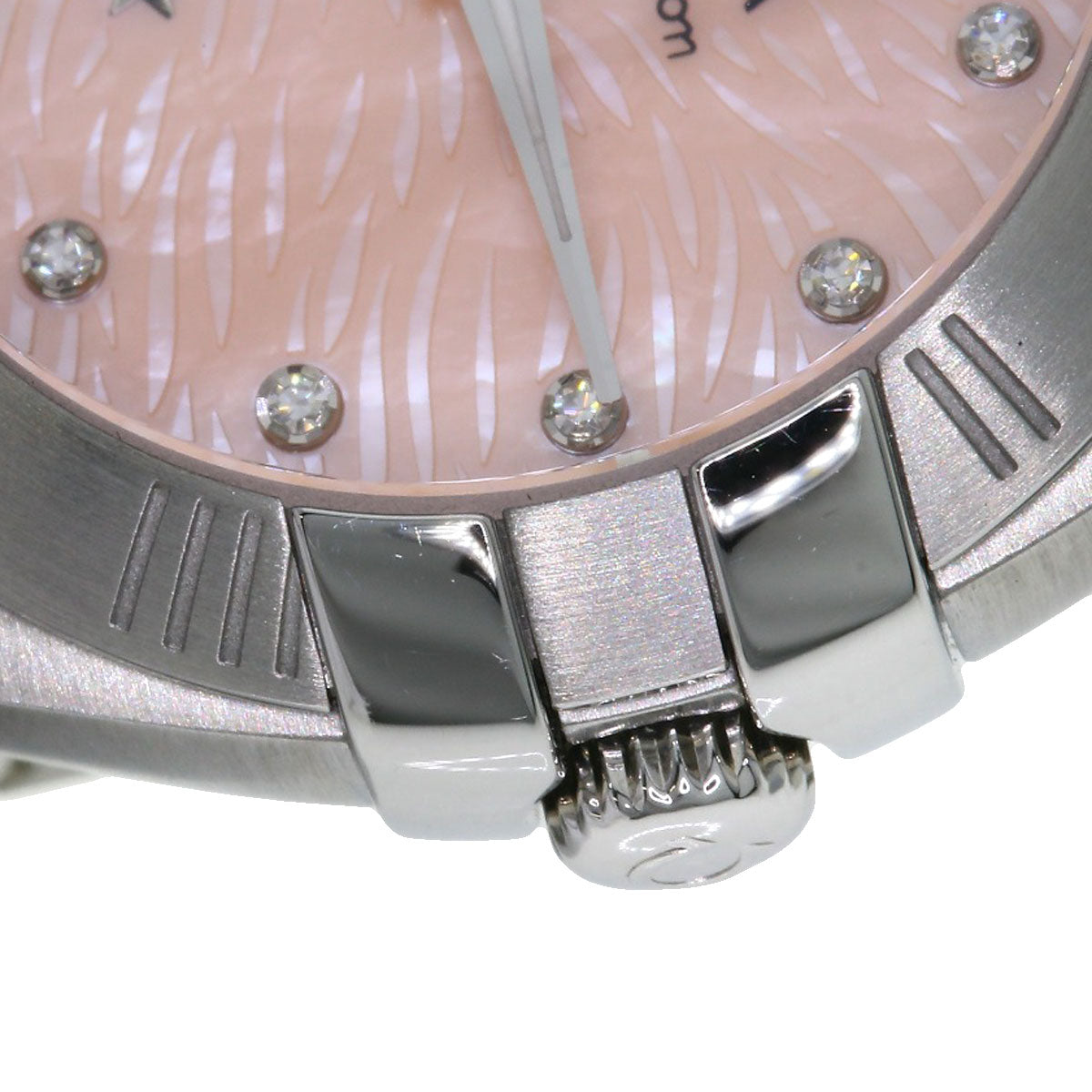 OMEGA Constellation plum Watches 123.10.24.60.57.002 Stainless Steel/Stainless Steel Ladies