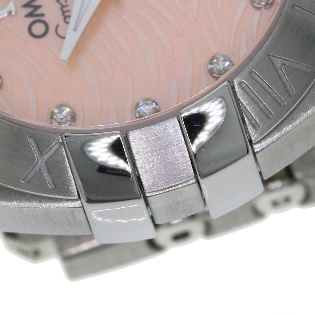 OMEGA Constellation plum Watches 123.10.24.60.57.002 Stainless Steel/Stainless Steel Ladies