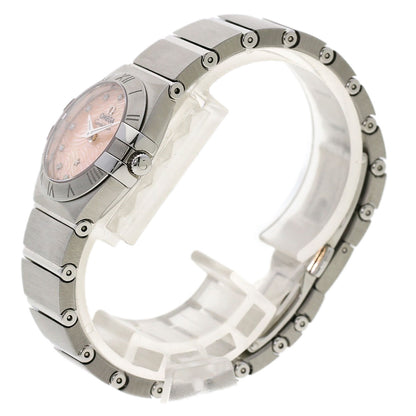 OMEGA Constellation plum Watches 123.10.24.60.57.002 Stainless Steel/Stainless Steel Ladies