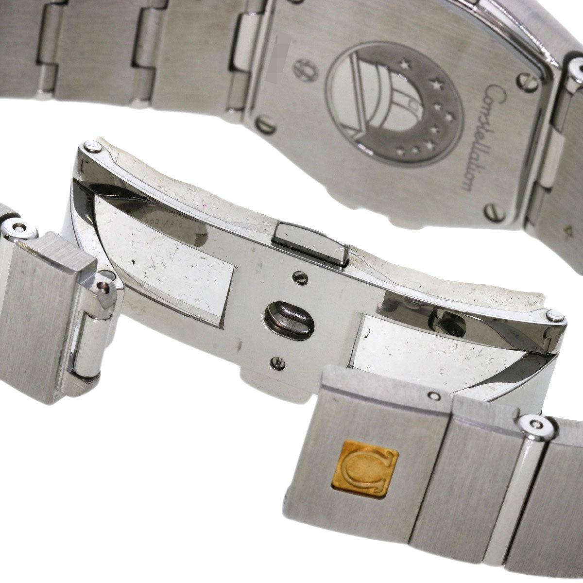 OMEGA Constellation plum Watches 123.10.24.60.57.002 Stainless Steel/Stainless Steel Ladies