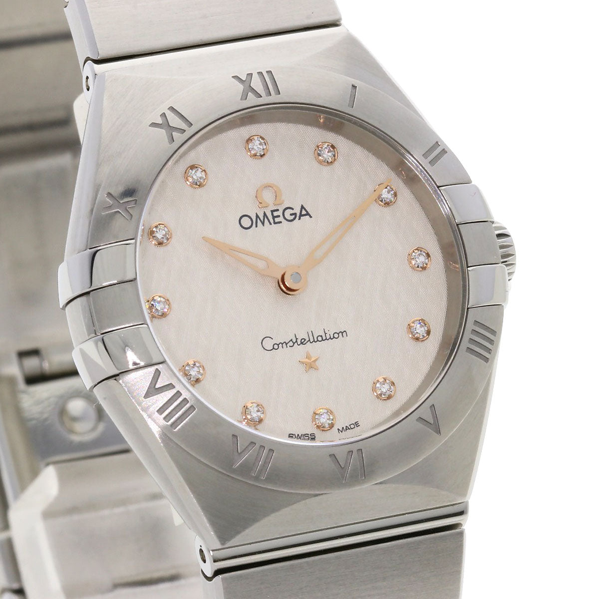 OMEGA Constellation Manhattan Watches 131.10.28.60.52.001 Stainless Steel/Stainless Steel Ladies
