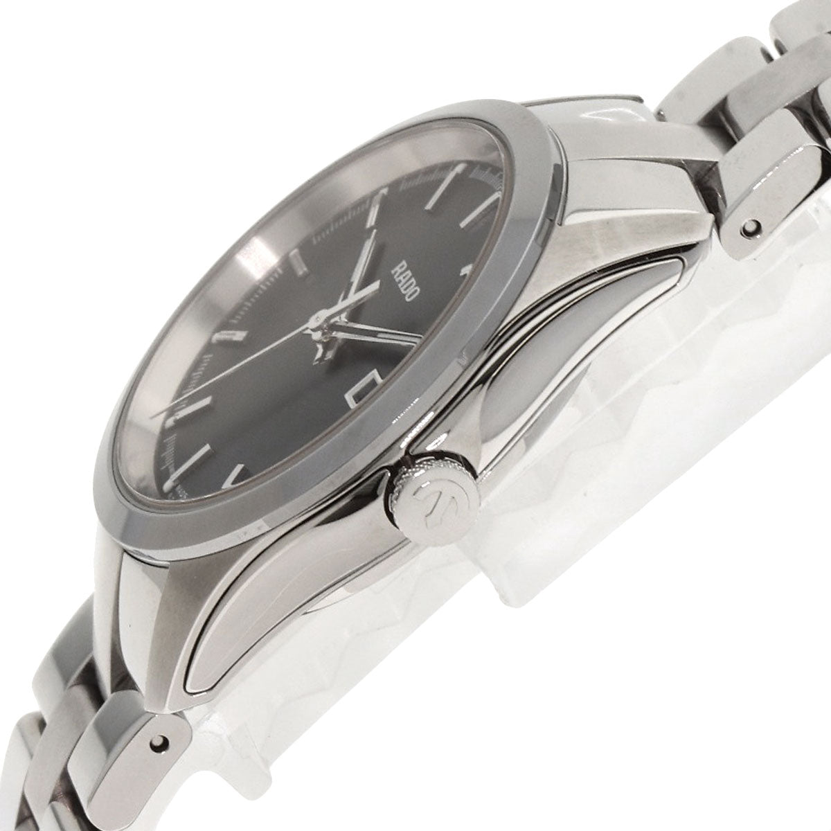 RADO Hyperchrome 1.2" Watches R32110153 Stainless Steel/Stainless Steel Ladies