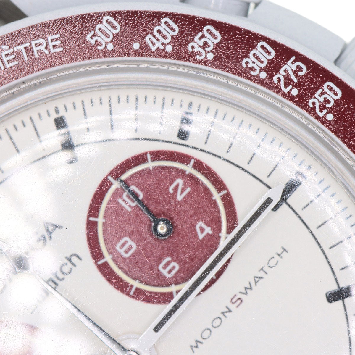 Swatch OMEGA MOONSWATCH MISSION TO PLUTO Watches SO33M101 Ceramic/Nylon mens