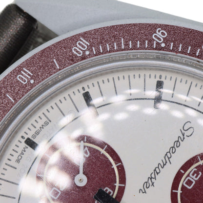 Swatch OMEGA MOONSWATCH MISSION TO PLUTO Watches SO33M101 Ceramic/Nylon mens