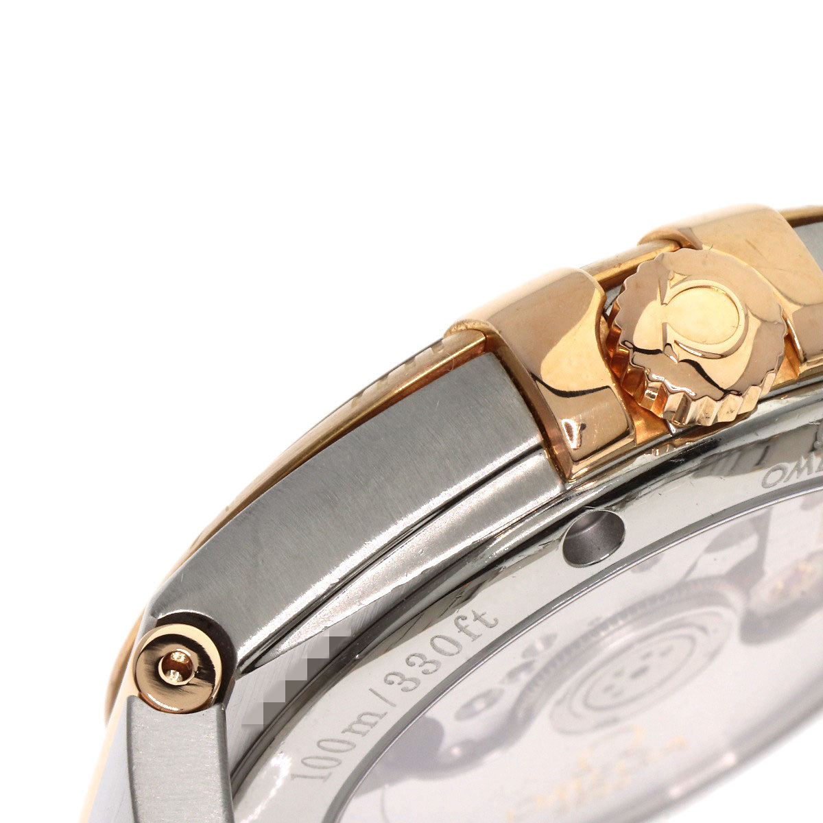 OMEGA Constellation 1.4" Coaxial Watches 123.20.35.20.02.005 Stainless Steel/SSxK18PG mens