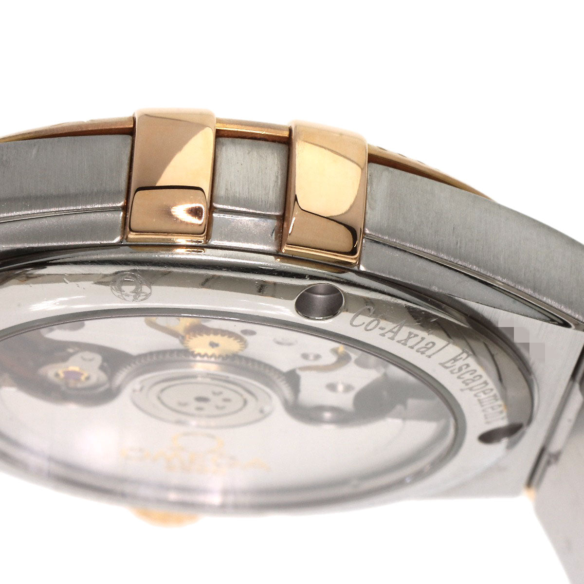 OMEGA Constellation 1.4" Coaxial Watches 123.20.35.20.02.005 Stainless Steel/SSxK18PG mens