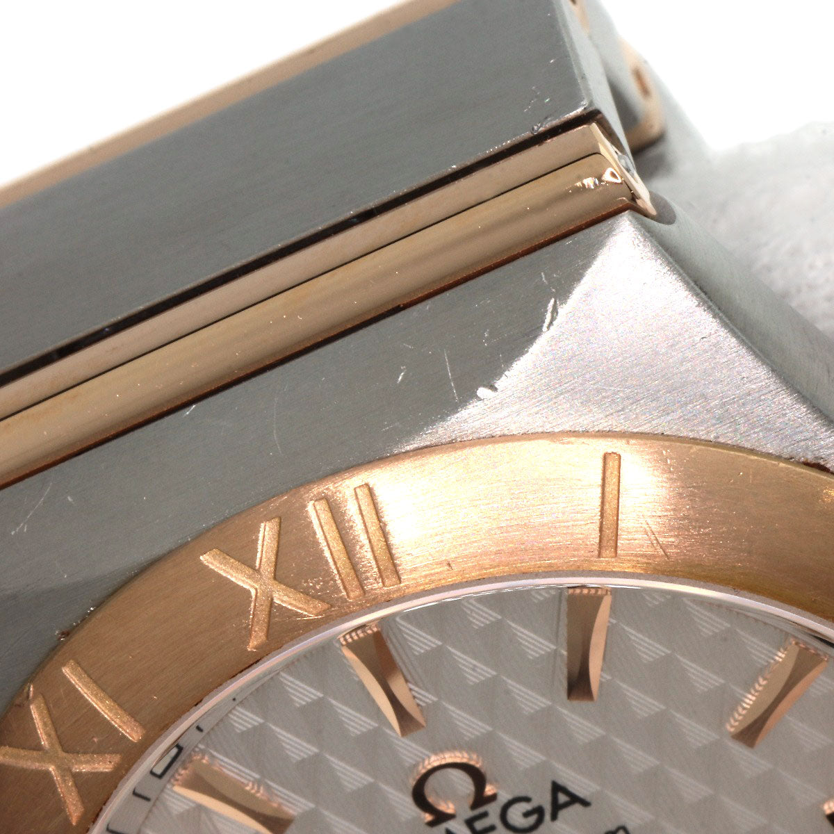 OMEGA Constellation 1.4" Coaxial Watches 123.20.35.20.02.005 Stainless Steel/SSxK18PG mens