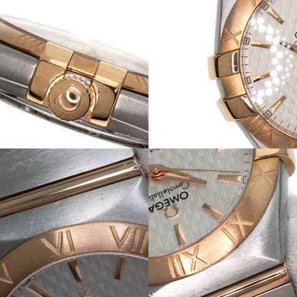 OMEGA Constellation 1.4" Coaxial Watches 123.20.35.20.02.005 Stainless Steel/SSxK18PG mens