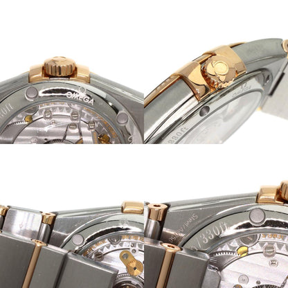 OMEGA Constellation 1.4" Coaxial Watches 123.20.35.20.02.005 Stainless Steel/SSxK18PG mens