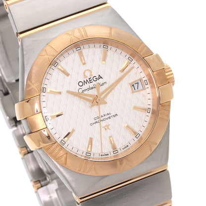 OMEGA Constellation 1.4" Coaxial Watches 123.20.35.20.02.005 Stainless Steel/SSxK18PG mens