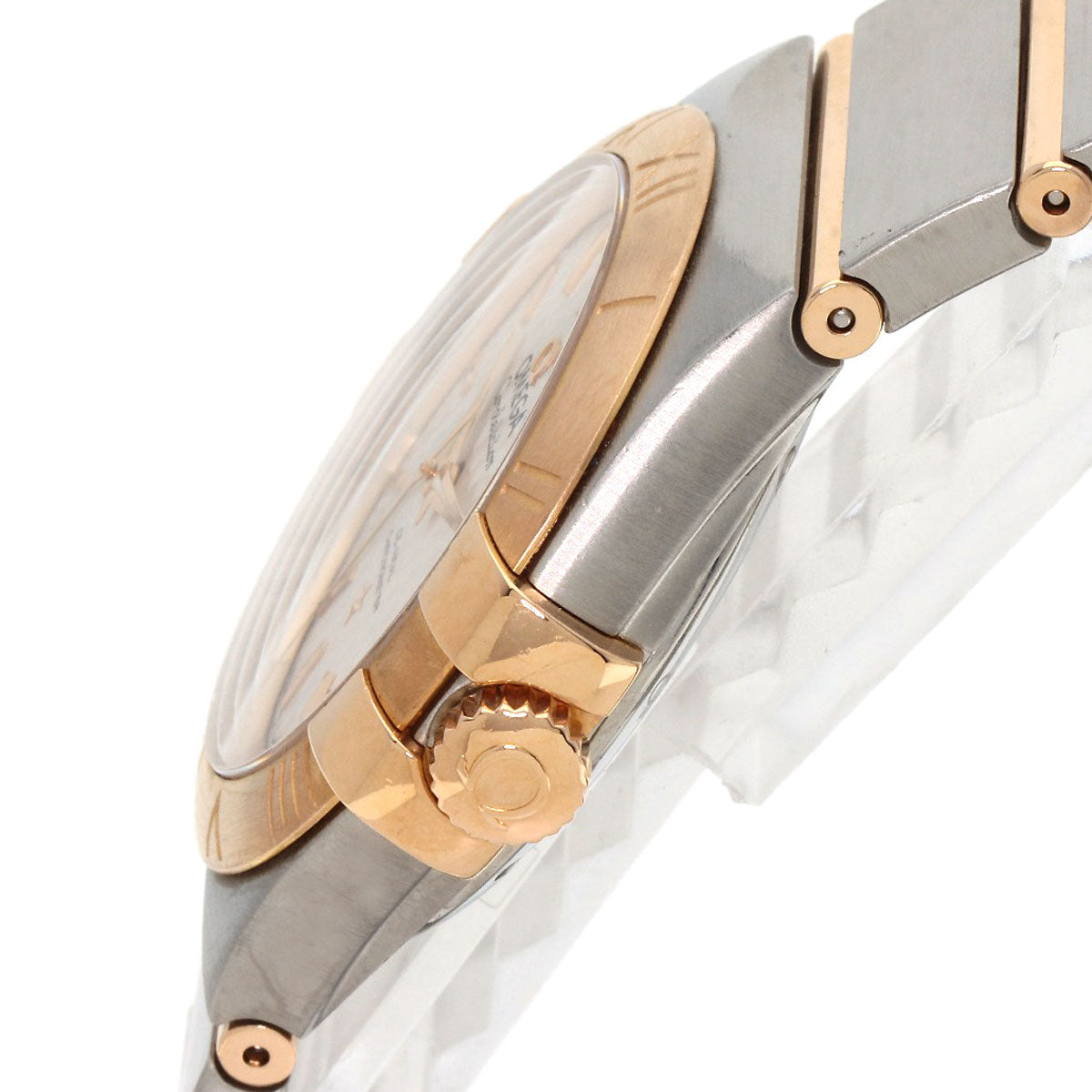 OMEGA Constellation 1.4" Coaxial Watches 123.20.35.20.02.005 Stainless Steel/SSxK18PG mens