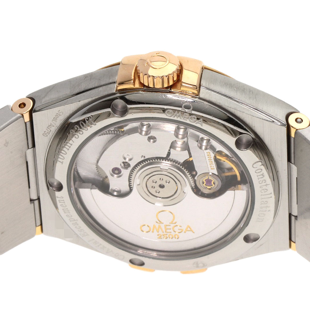 OMEGA Constellation 1.4" Coaxial Watches 123.20.35.20.02.005 Stainless Steel/SSxK18PG mens