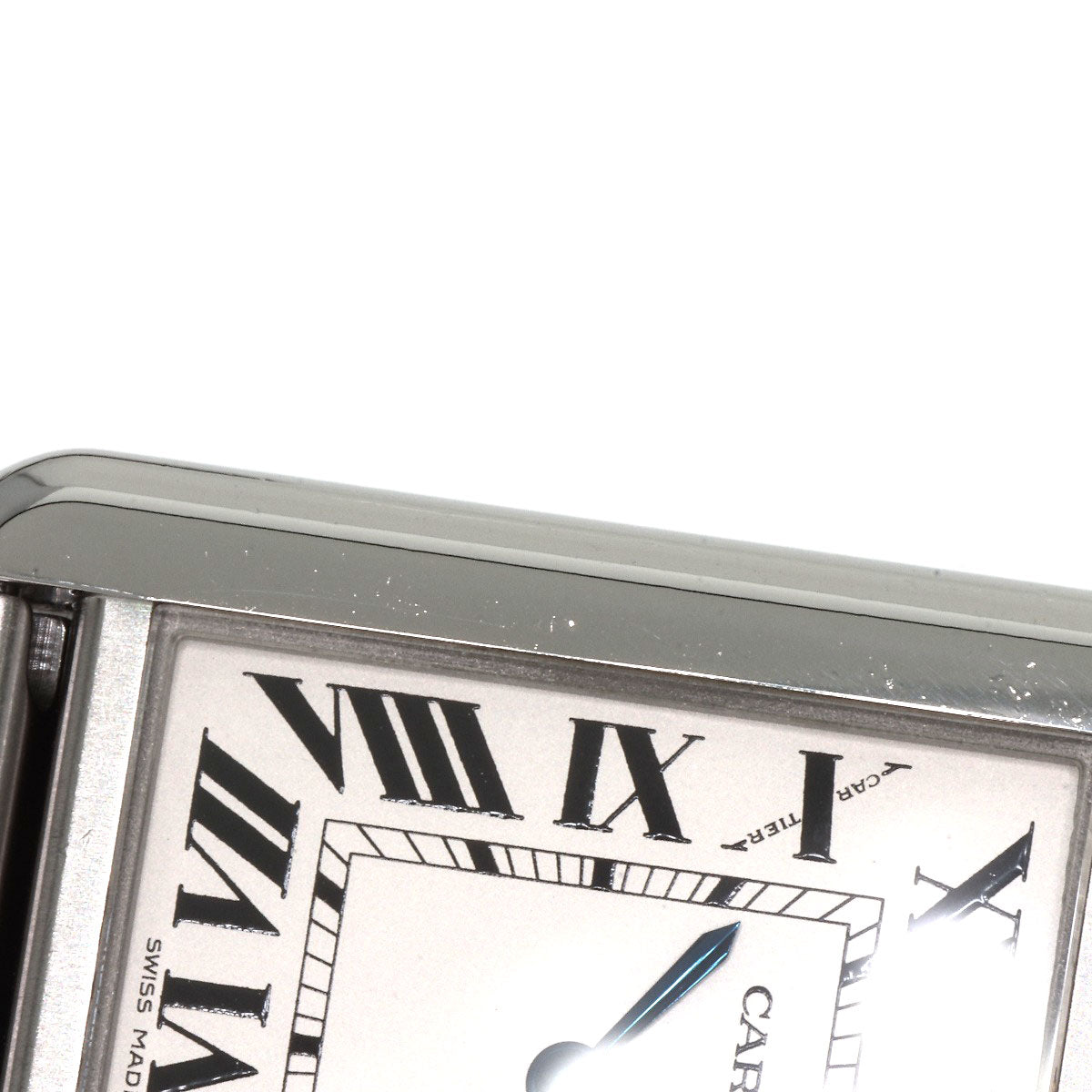 CARTIER Tank solo SM Watches W5200013 Stainless Steel/Stainless Steel Ladies