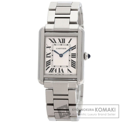CARTIER Tank solo SM Watches W5200013 Stainless Steel/Stainless Steel Ladies