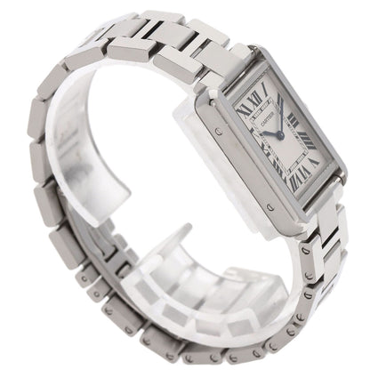CARTIER Tank solo SM Watches W5200013 Stainless Steel/Stainless Steel Ladies