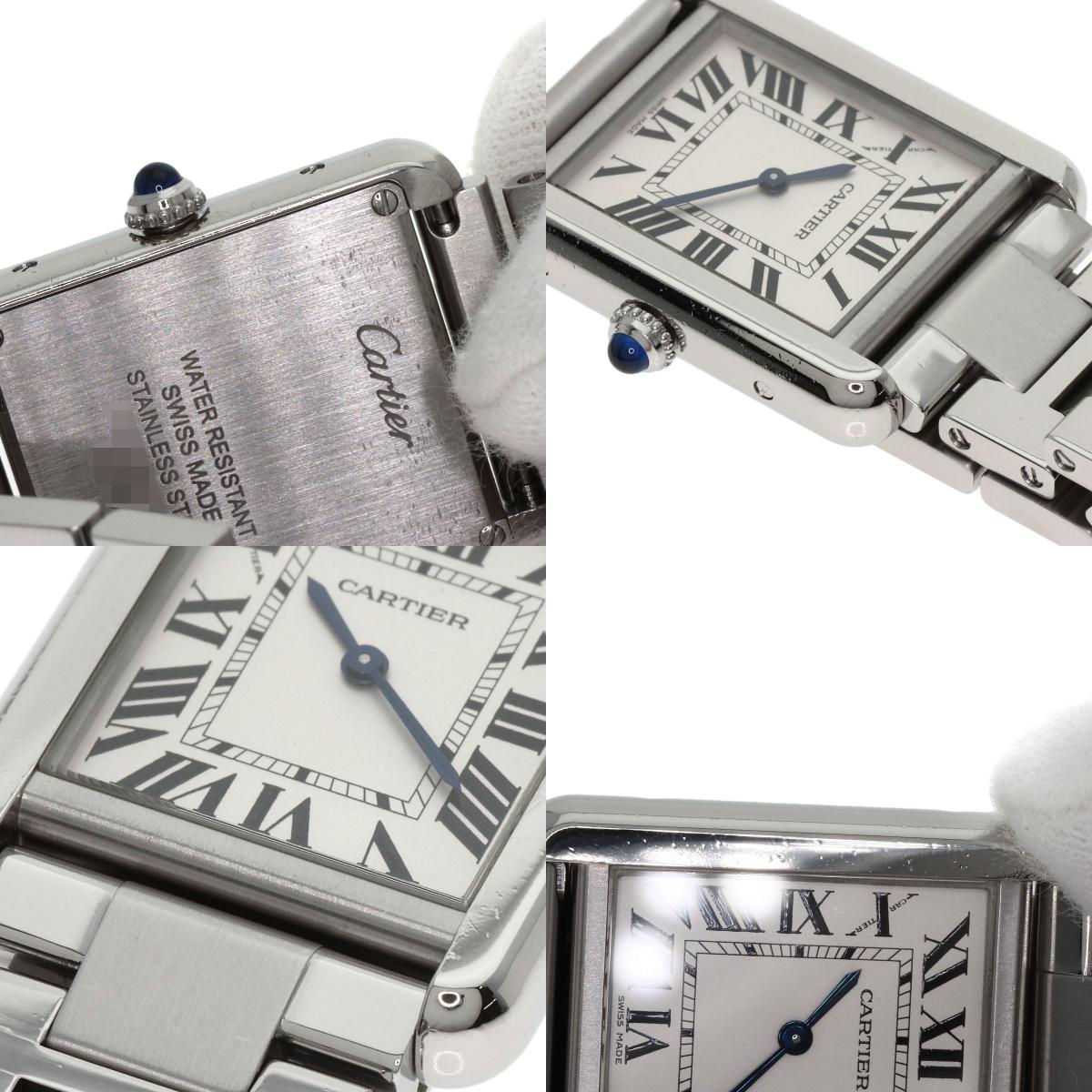 CARTIER Tank solo SM Watches W5200013 Stainless Steel/Stainless Steel Ladies