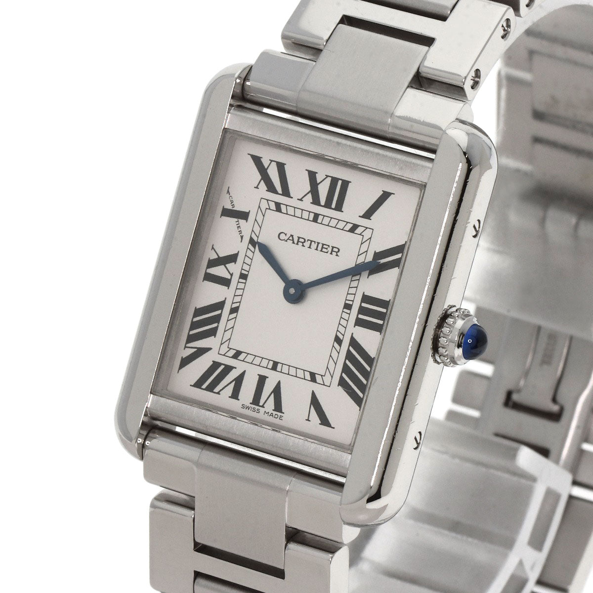 CARTIER Tank solo SM Watches W5200013 Stainless Steel/Stainless Steel Ladies