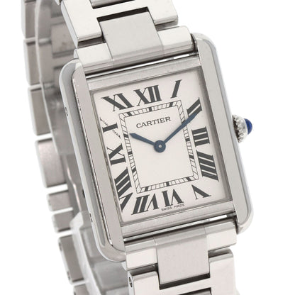 CARTIER Tank solo SM Watches W5200013 Stainless Steel/Stainless Steel Ladies