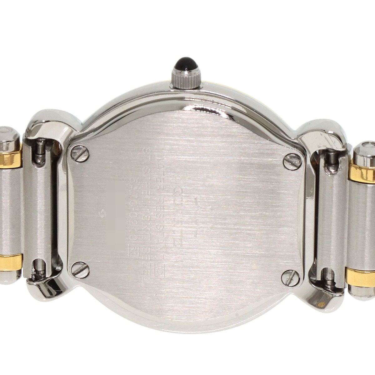 SEIKO CREDOR Bezel Diamond Watches 5A70-0210 Stainless Steel/SSxK18YG Ladies