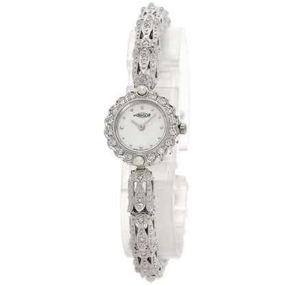 SELECT WATCH HEIWADO Round Face Diamond Watches 1L004.52 Platinum PT950/PT950xPT850 Ladies