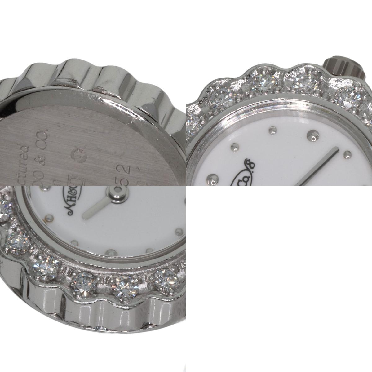 SELECT WATCH HEIWADO Round Face Diamond Watches 1L004.52 Platinum PT950/PT950xPT850 Ladies