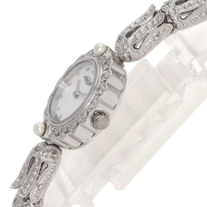 SELECT WATCH HEIWADO Round Face Diamond Watches 1L004.52 Platinum PT950/PT950xPT850 Ladies