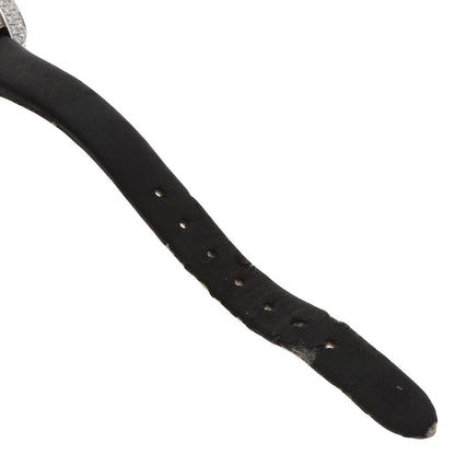 CARTIER Tank S Diamond Watches WJ300950 K18 White Gold/Leather x Satin Ladies