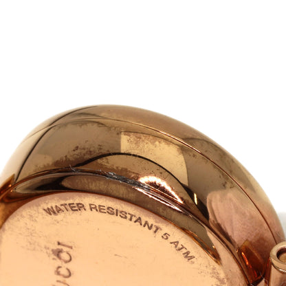 GUCCI GG Shell Bangle Watches 134.5 PGP/PGP Ladies