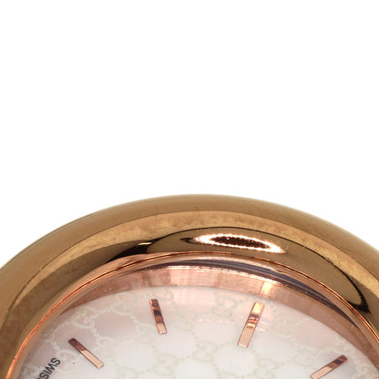 GUCCI GG Shell Bangle Watches 134.5 PGP/PGP Ladies