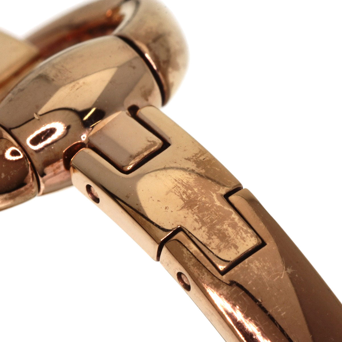 GUCCI GG Shell Bangle Watches 134.5 PGP/PGP Ladies