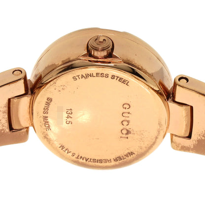 GUCCI GG Shell Bangle Watches 134.5 PGP/PGP Ladies