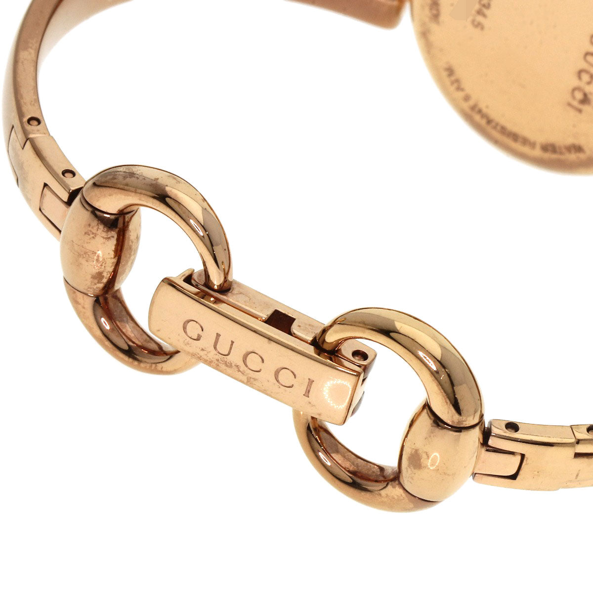 GUCCI GG Shell Bangle Watches 134.5 PGP/PGP Ladies