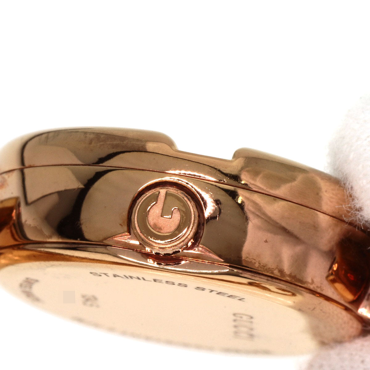 GUCCI GG Shell Bangle Watches 134.5 PGP/PGP Ladies