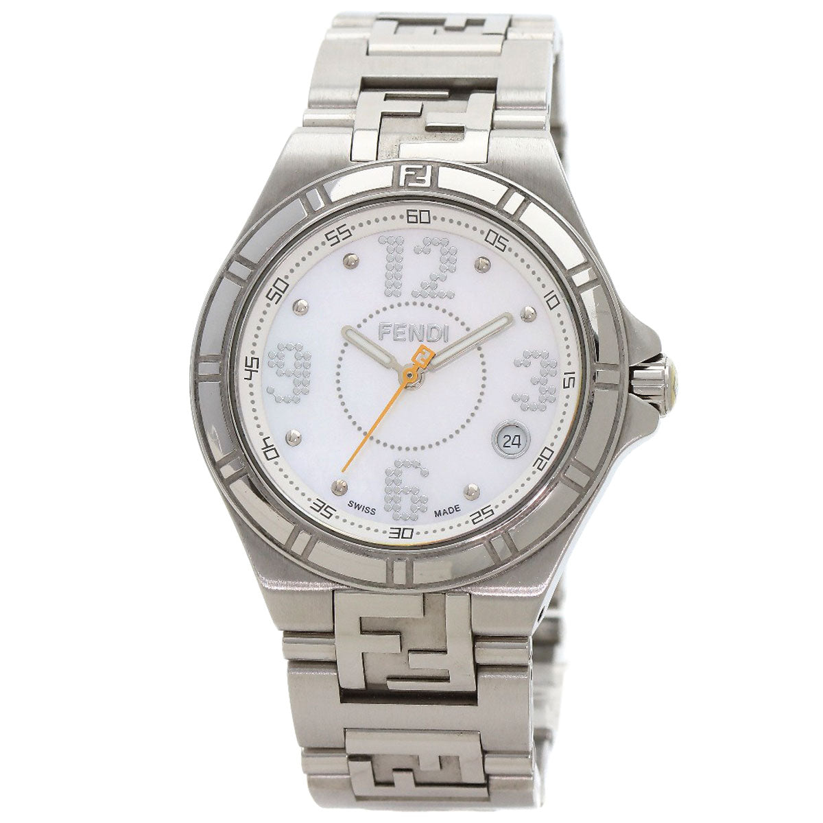 FENDI high speed Watches 4600M Stainless Steel/Stainless Steel mens