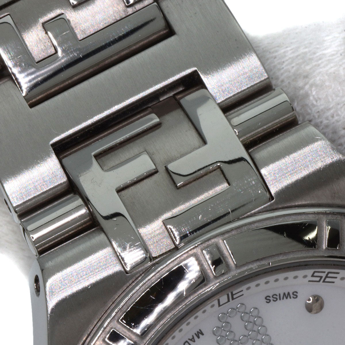 FENDI high speed Watches 4600M Stainless Steel/Stainless Steel mens
