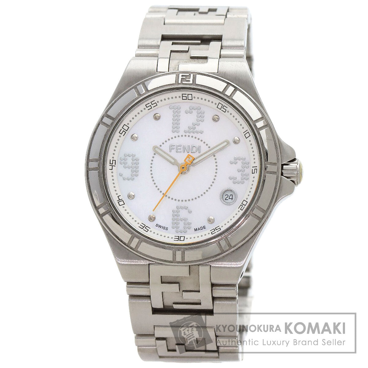 FENDI high speed Watches 4600M Stainless Steel/Stainless Steel mens