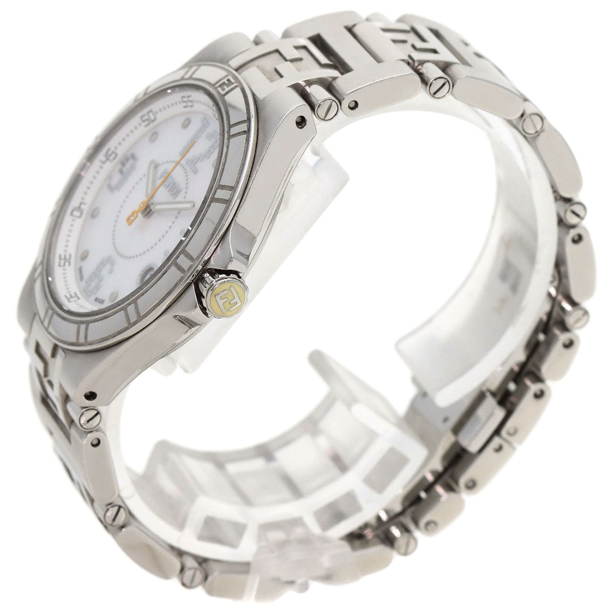 FENDI high speed Watches 4600M Stainless Steel/Stainless Steel mens