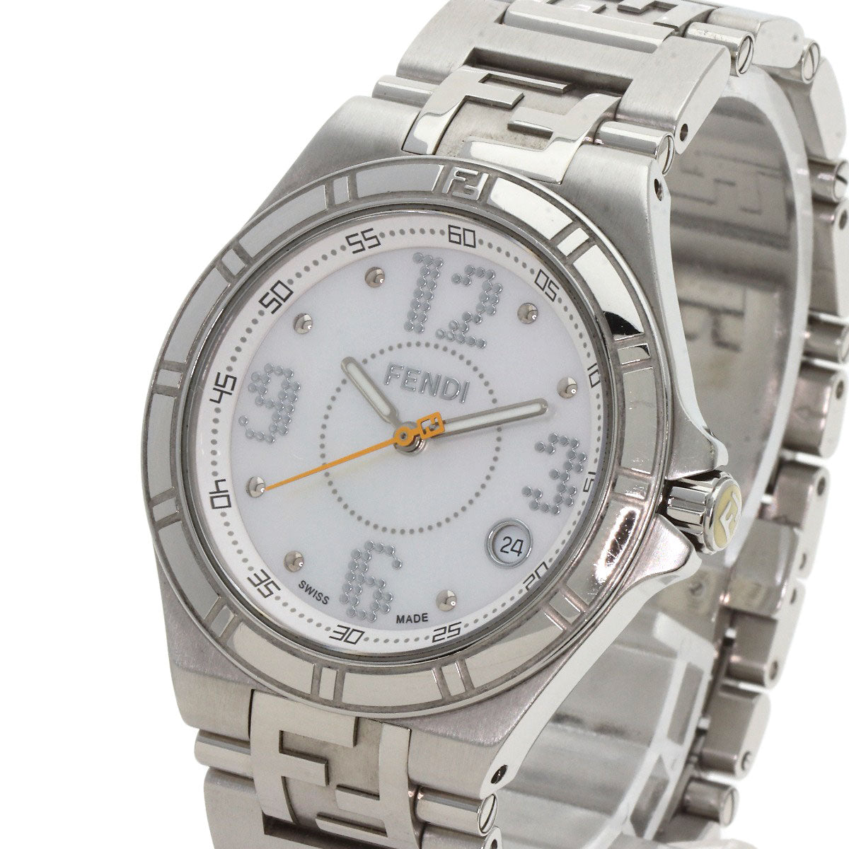 FENDI high speed Watches 4600M Stainless Steel/Stainless Steel mens