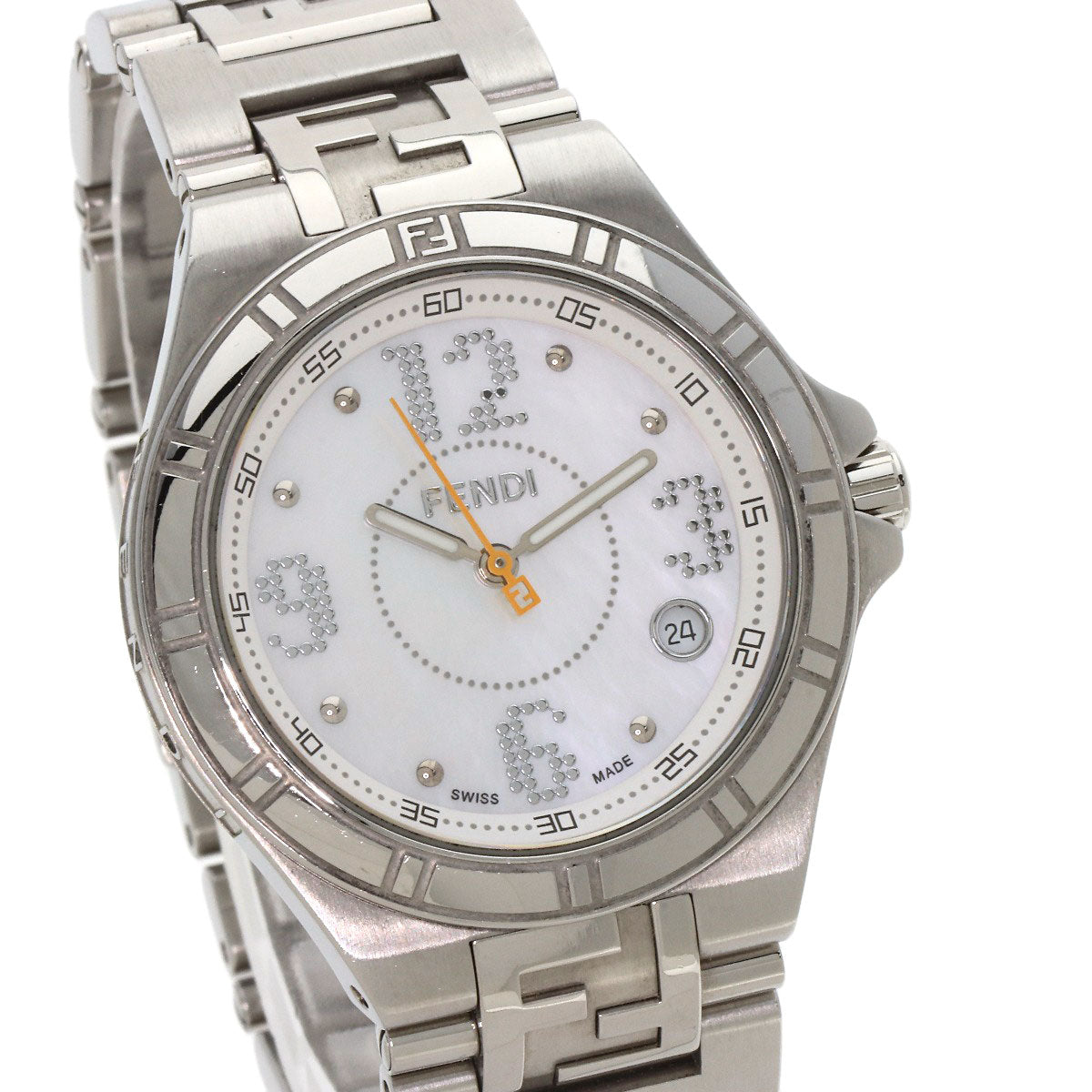 FENDI high speed Watches 4600M Stainless Steel/Stainless Steel mens