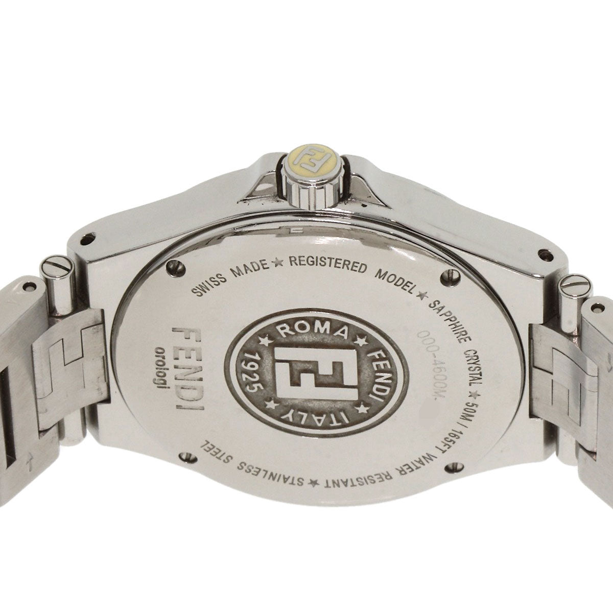 FENDI high speed Watches 4600M Stainless Steel/Stainless Steel mens