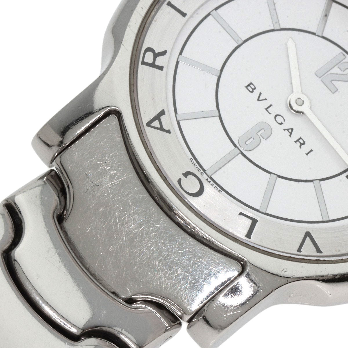 BVLGARI Solo tempo Watches ST35SS Stainless Steel/Stainless Steel mens