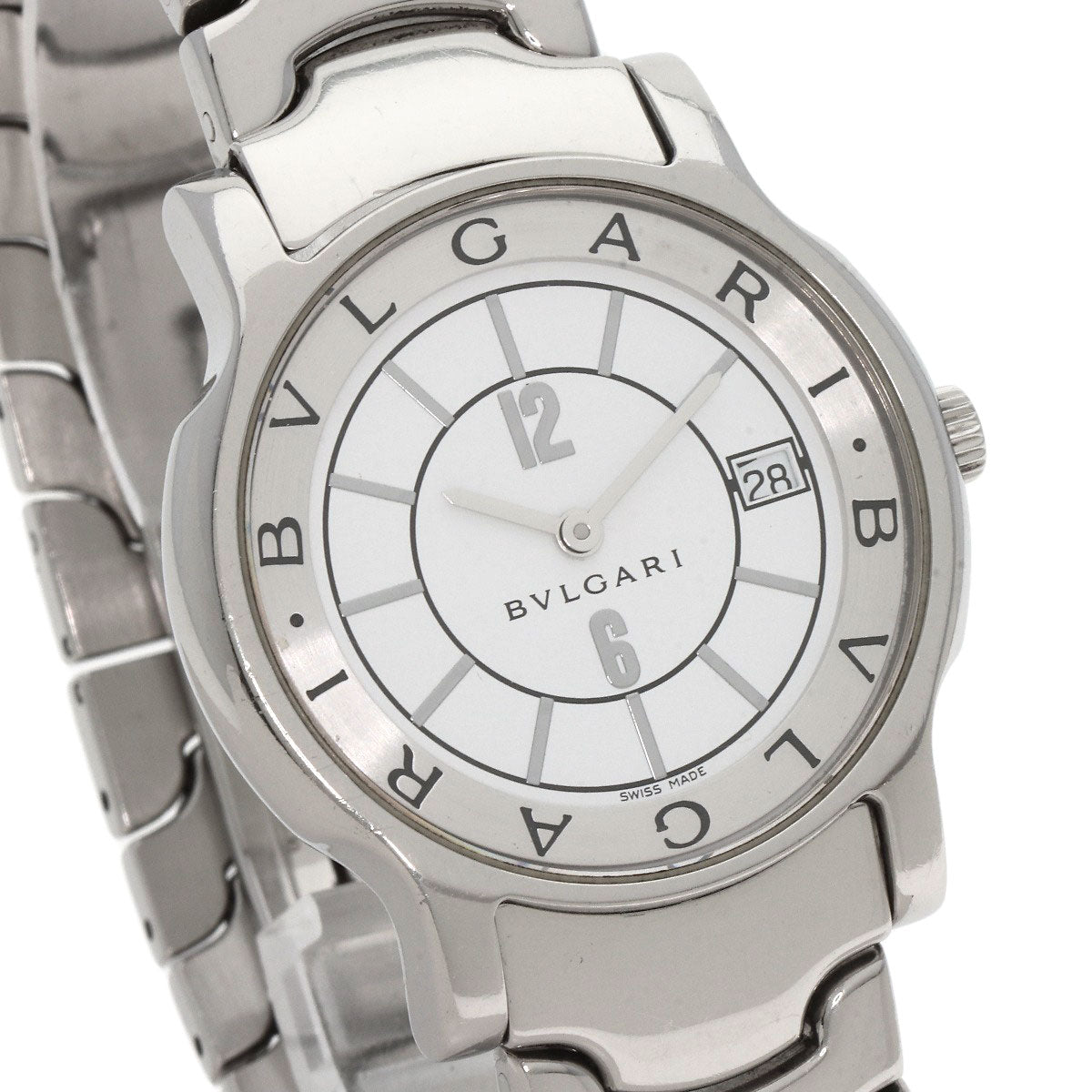 BVLGARI Solo tempo Watches ST35SS Stainless Steel/Stainless Steel mens