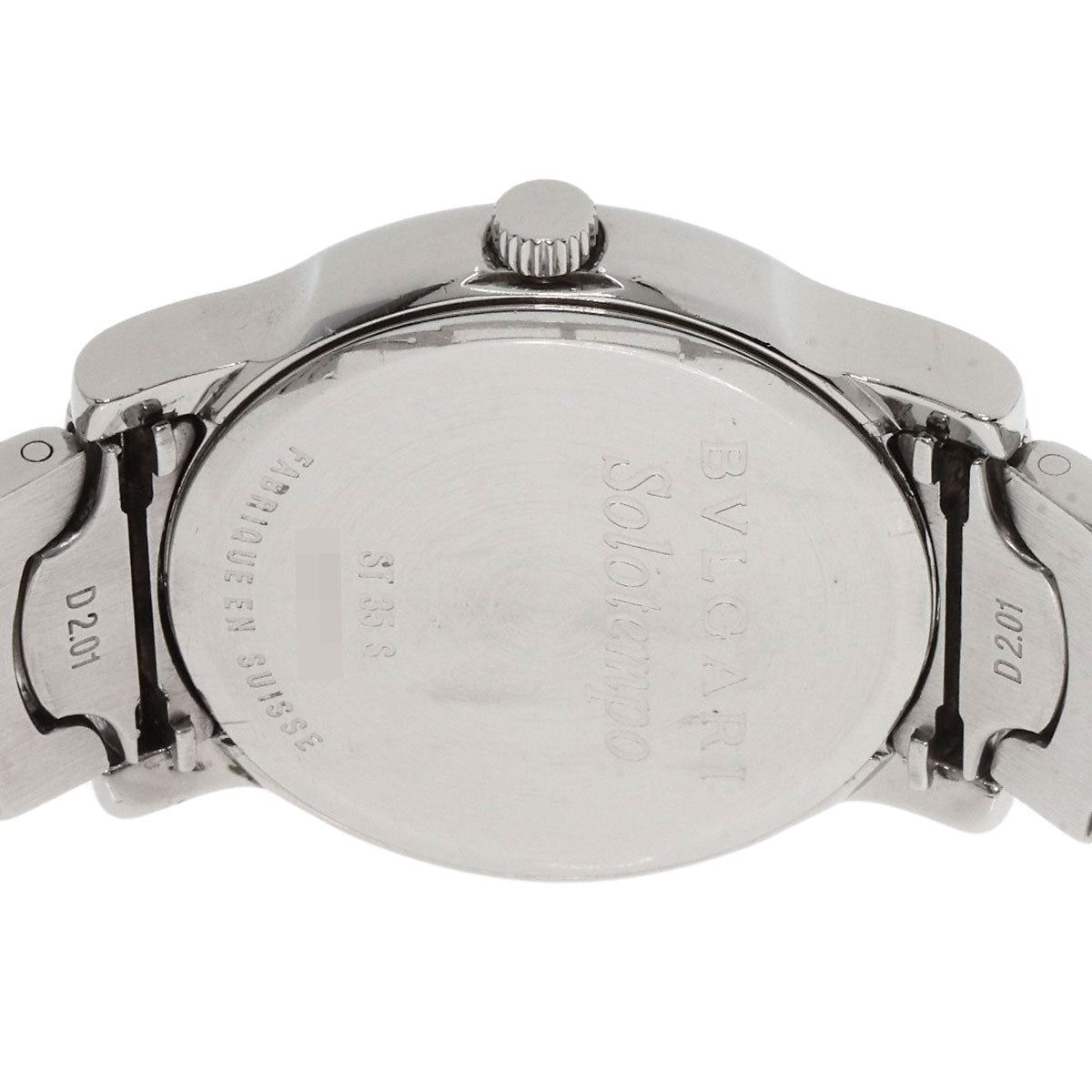 BVLGARI Solo tempo Watches ST35SS Stainless Steel/Stainless Steel mens