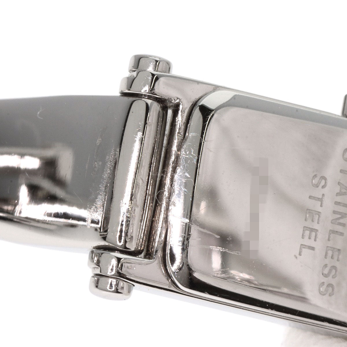 GUCCI 1P Diamond Watches 1500L Stainless Steel/Stainless Steel Ladies