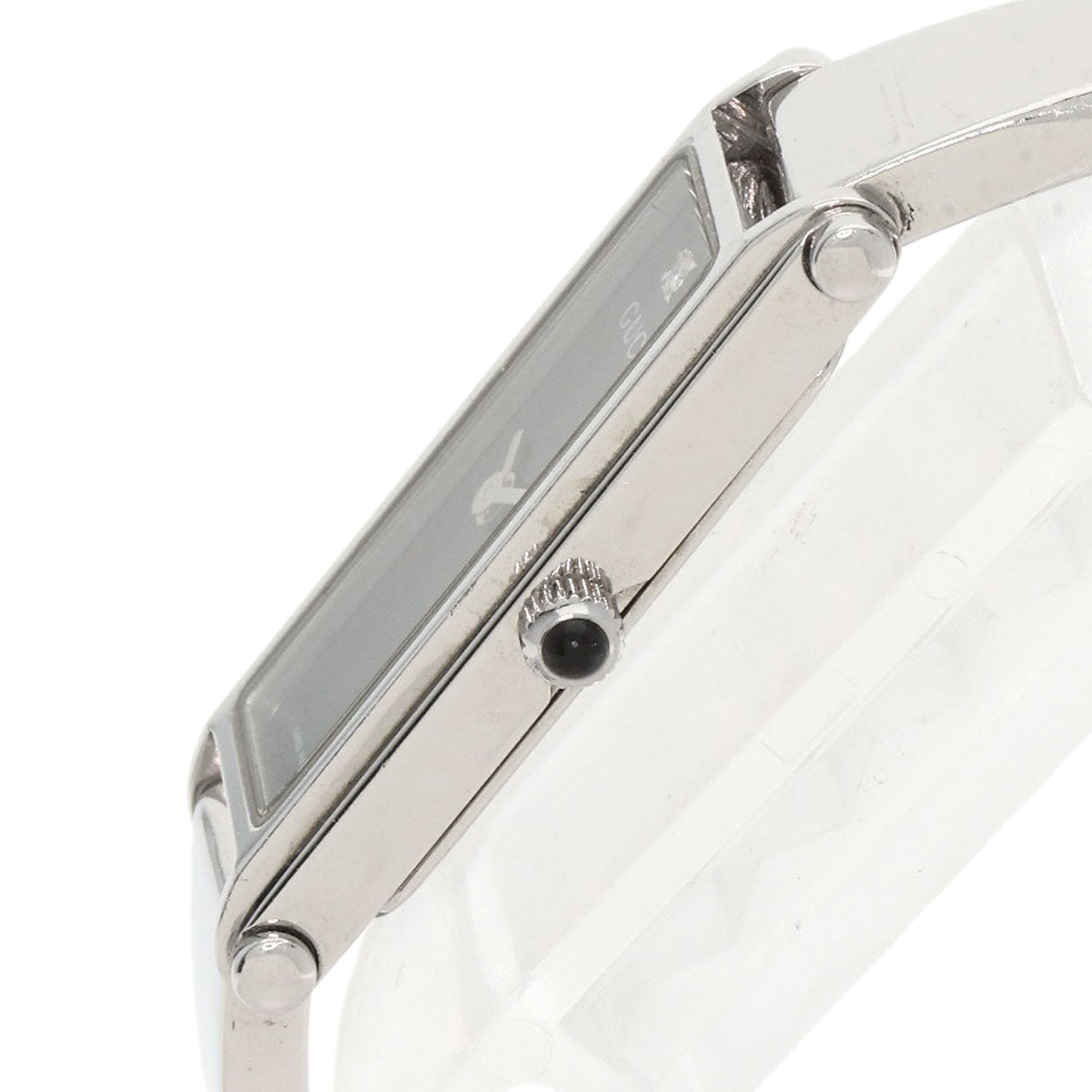 GUCCI 1P Diamond Watches 1500L Stainless Steel/Stainless Steel Ladies