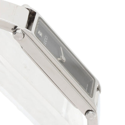 GUCCI 1P Diamond Watches 1500L Stainless Steel/Stainless Steel Ladies