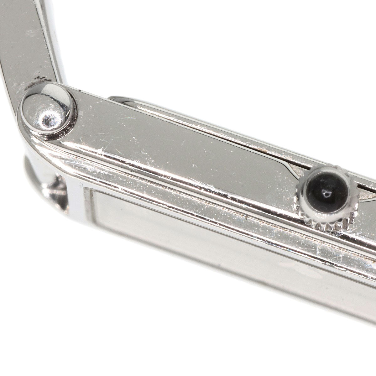 GUCCI 1P Diamond Watches 1500L Stainless Steel/Stainless Steel Ladies