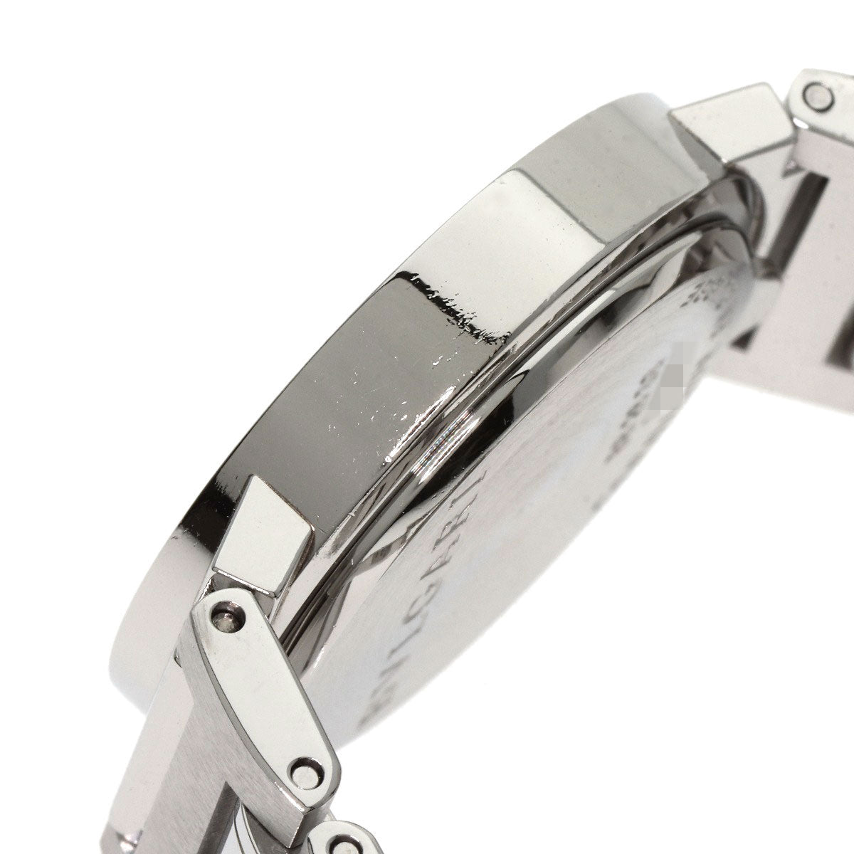 BVLGARI BVLGARI BVLGARI 12P Diamond Watches BB26BSS/12N Stainless Steel/Stainless Steel Ladies