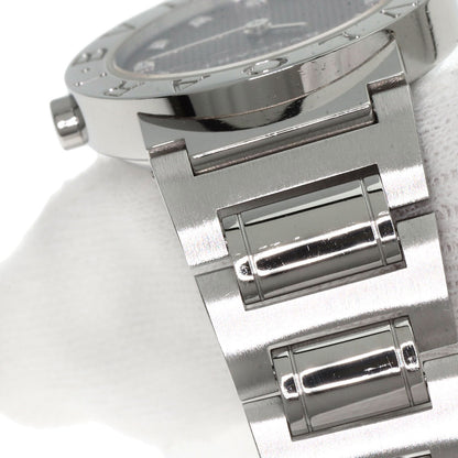 BVLGARI BVLGARI BVLGARI 12P Diamond Watches BB26BSS/12N Stainless Steel/Stainless Steel Ladies