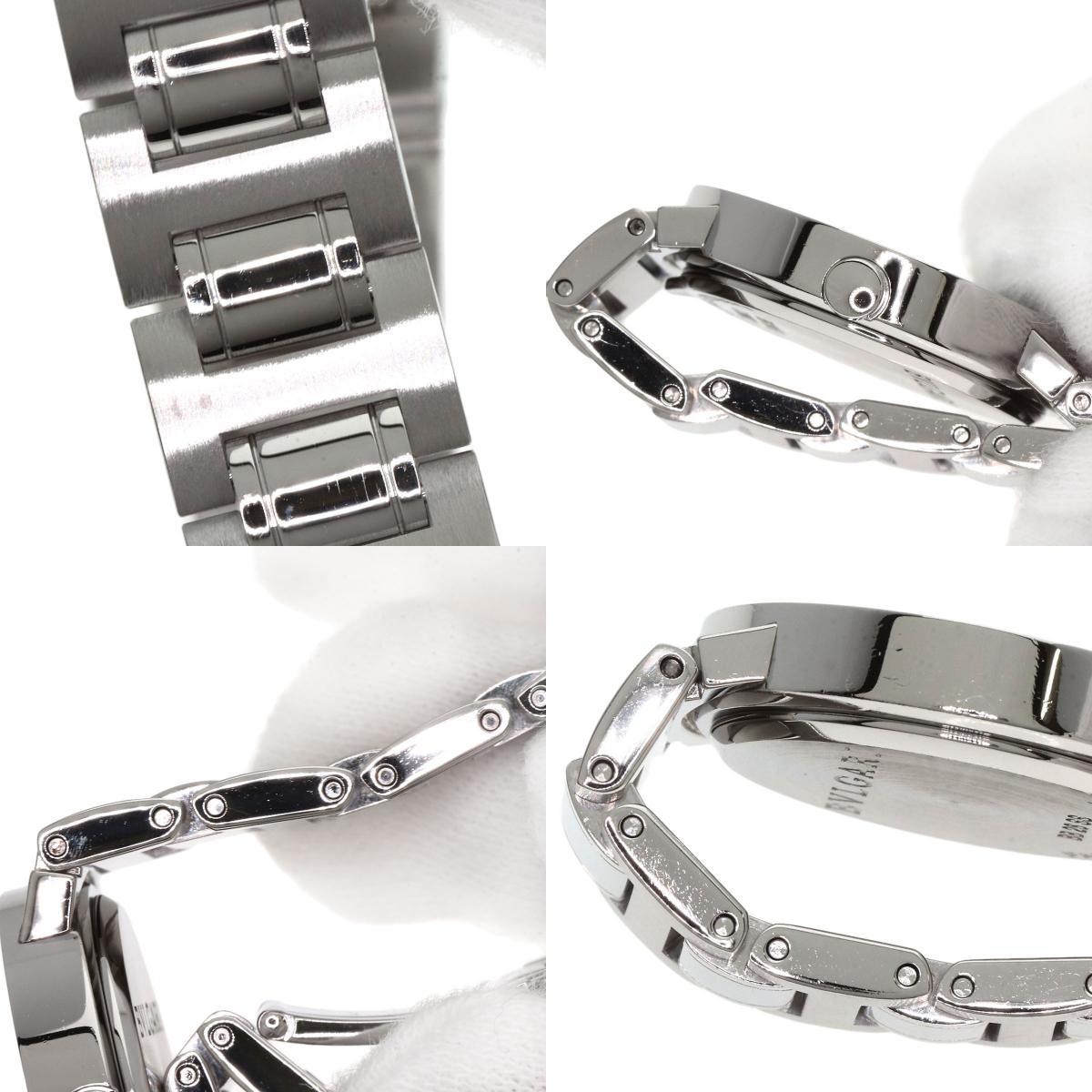 BVLGARI BVLGARI BVLGARI 12P Diamond Watches BB26BSS/12N Stainless Steel/Stainless Steel Ladies